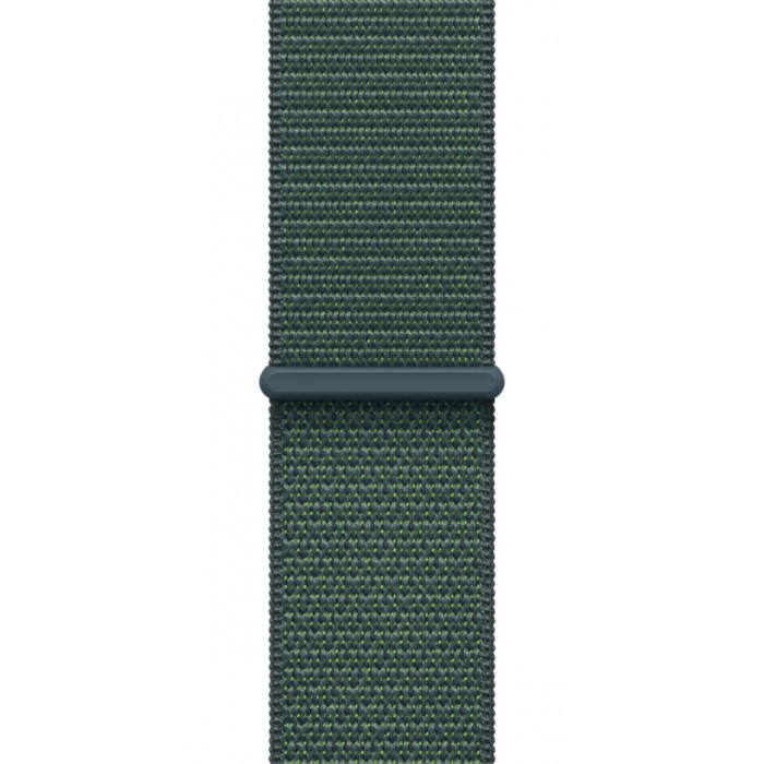Apple Watch SE 44mm, Starlight, Ремешок Lake Green Sport Loop