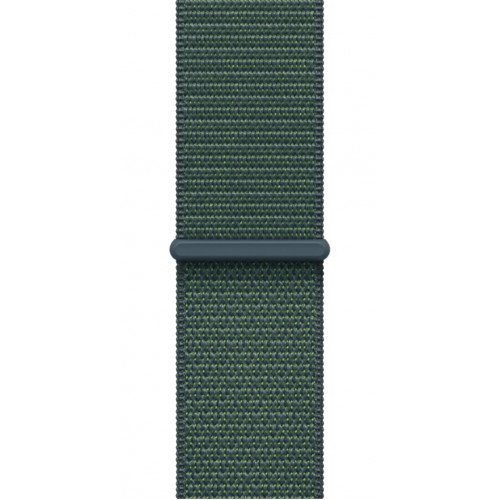 Apple Watch SE 44mm, Starlight, Ремешок Lake Green Sport Loop