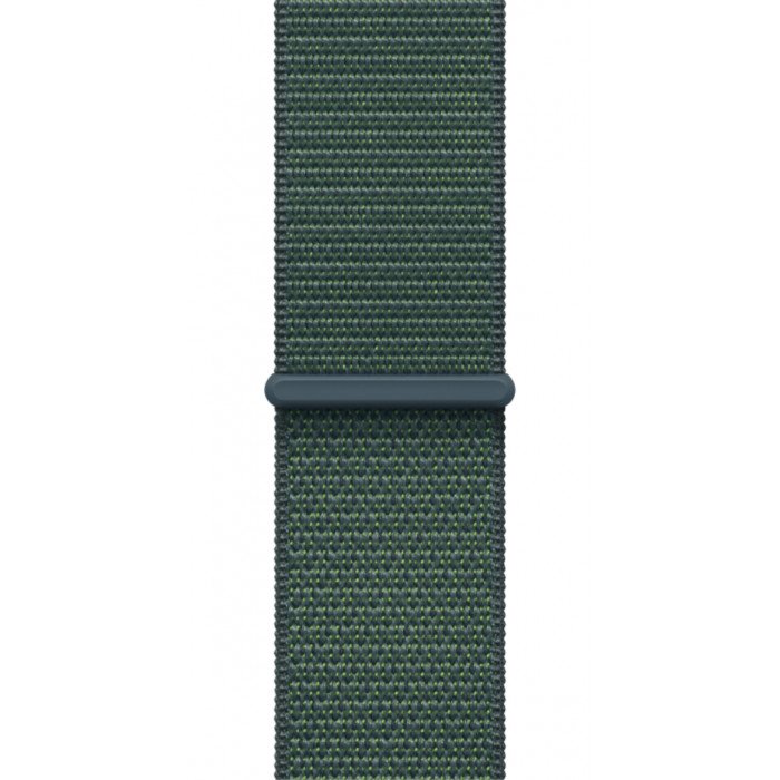 Apple Watch SE 44mm, Starlight, Ремешок Lake Green Sport Loop