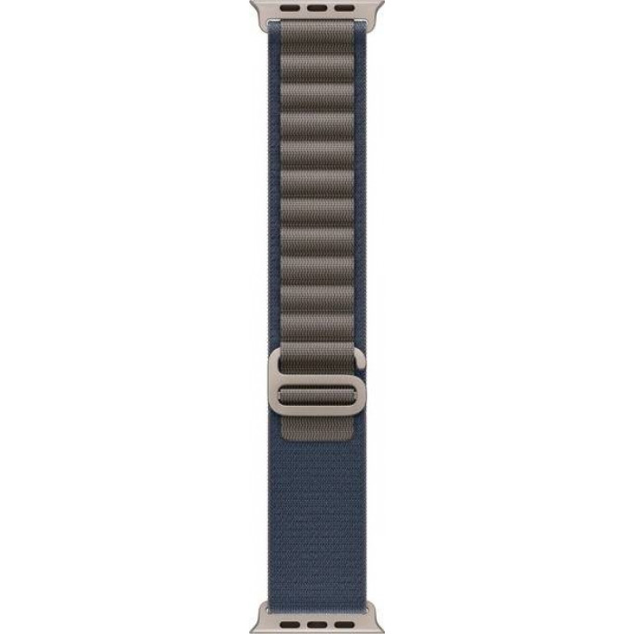 Apple Watch Ultra 2 GPS 49mm, Natural Titanium, Ремешок Blue Alpine Loop, размер M