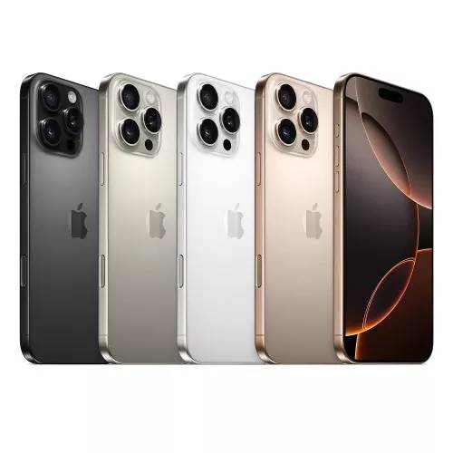 Смартфон Apple iPhone 16 Pro 128GB, Desert Titanium, Dual SIM