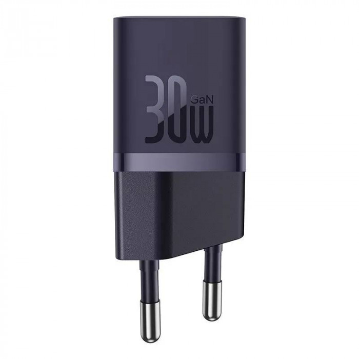 СЗУ Baseus GaN 30W, темно-фиолетовый