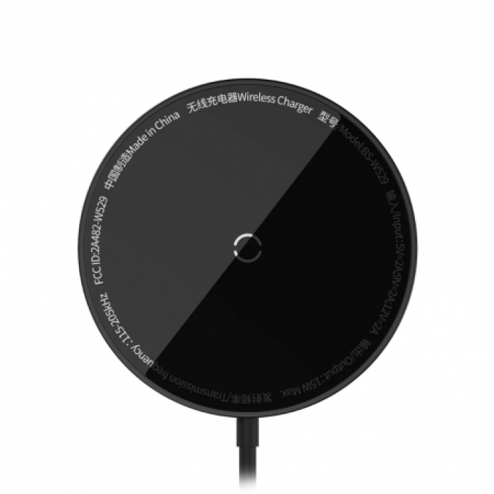 Беспроводное зарядное устройство Baseus Simple Mini 3, черный