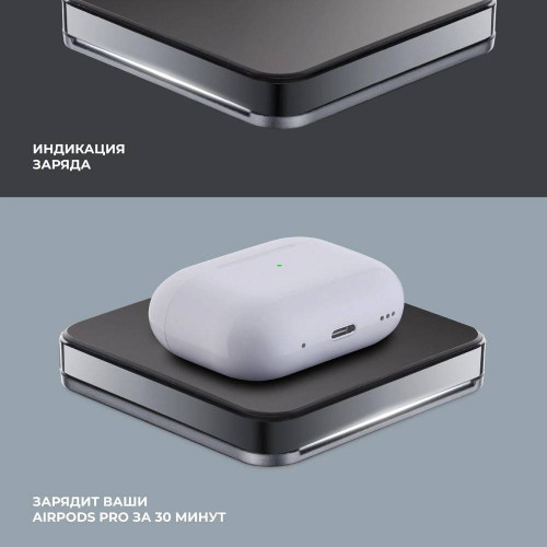 Беспроводное зарядное устройство Deppa Fast Charger QI, черный