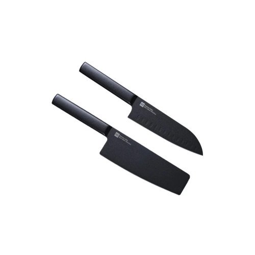 Набор керамических ножей HuoHou Non-Stick Kitchen 2шт, черный