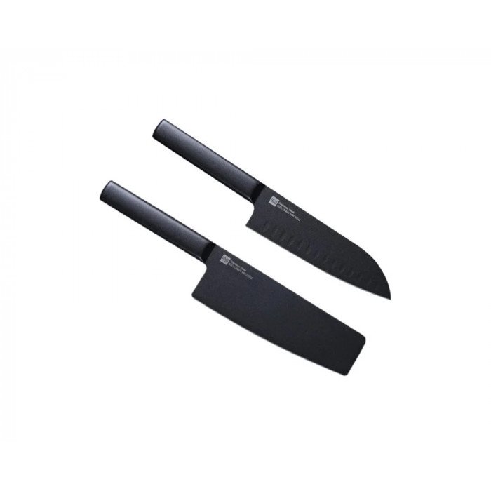 Набор керамических ножей HuoHou Non-Stick Kitchen 2шт, черный