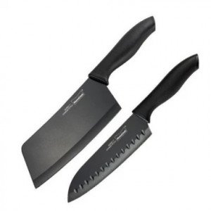 Набор керамических ножей HuoHou Non-Stick Kitchen 2шт, черный