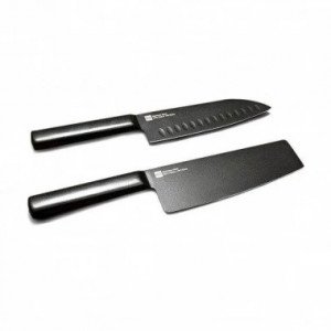 Набор керамических ножей HuoHou Non-Stick Kitchen 2шт, черный