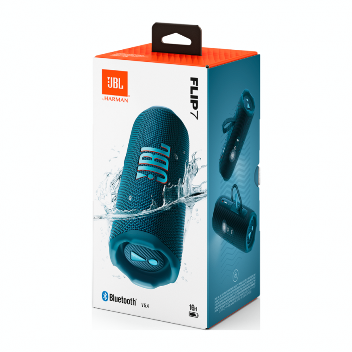 Портативная колонка JBL Flip 7, Blue