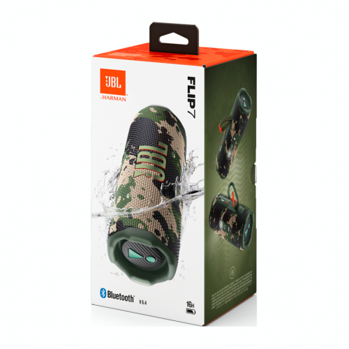 Портативная колонка JBL Flip 7, Squad