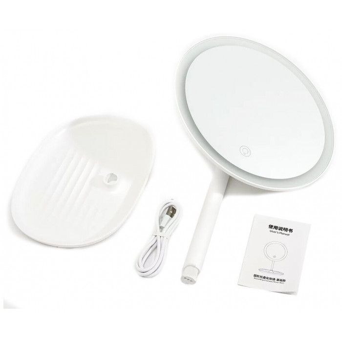Зеркало для макияжа Jordan Judy Led Lighted Makeup Mirror (NV543), белый