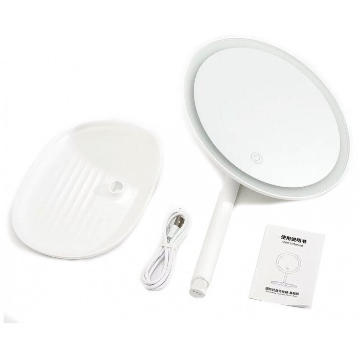 Зеркало для макияжа Jordan Judy Led Lighted Makeup Mirror (NV543), белый