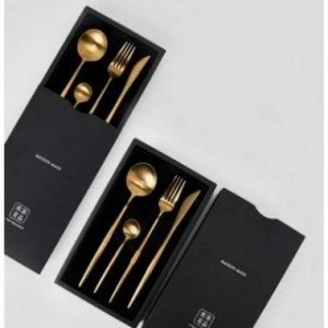 Набор столовых приборов Maison Maxx, золотой
