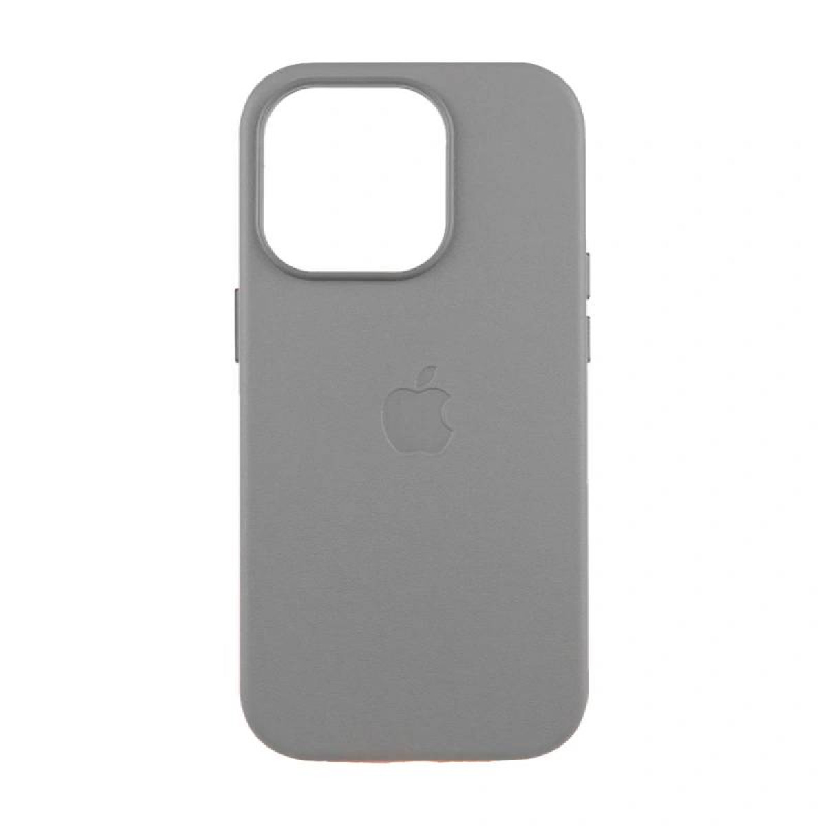 Чехол кожаный Leather Case MagSafe для iPhone 16 Pro, Stone Gray