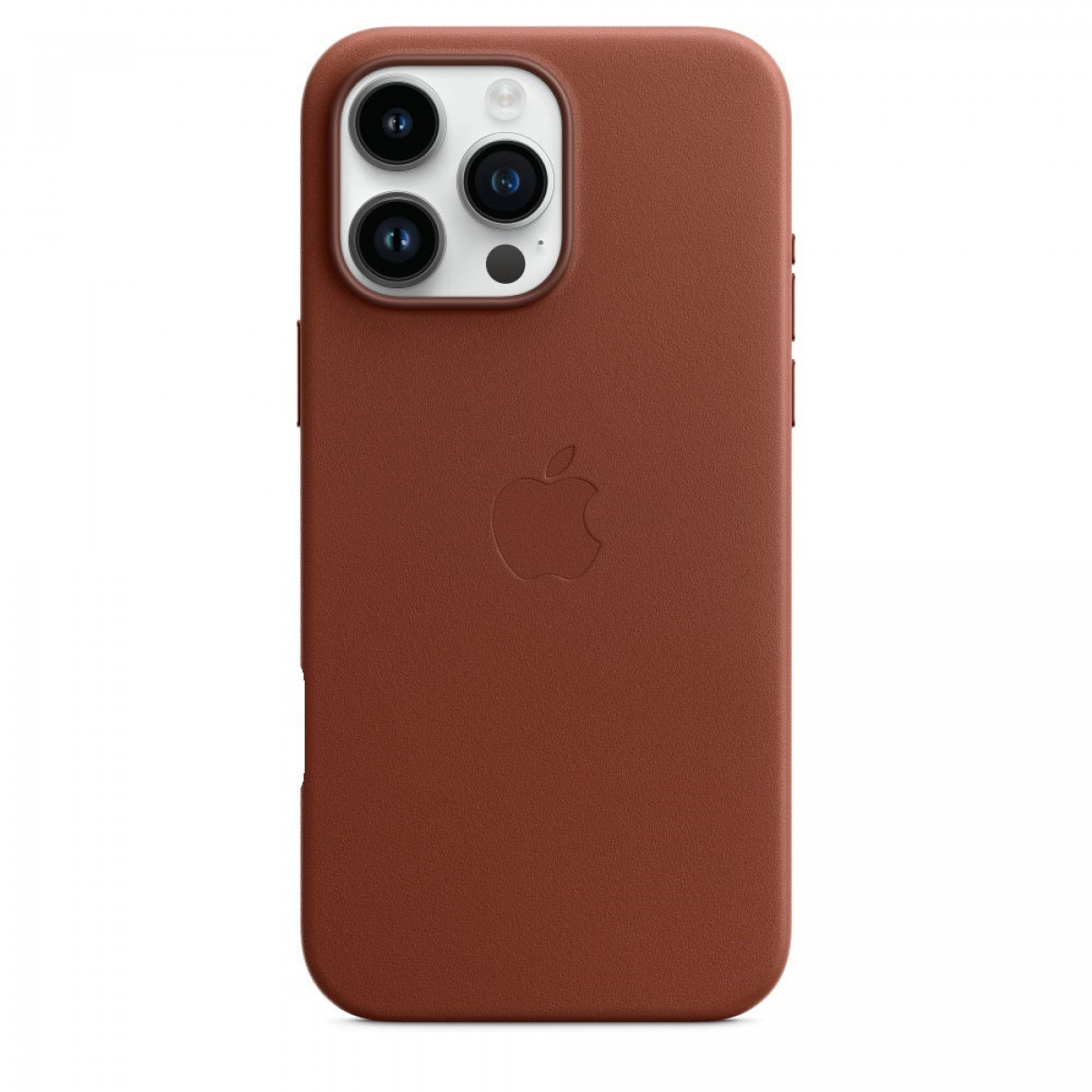Чехол кожаный Leather Case MagSafe для iPhone 16 Pro, Umber