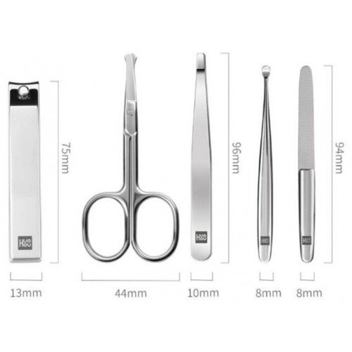 Маникюрный набор HuoHou Stainless Steel Nail Clippers Set 5 (HU0061)