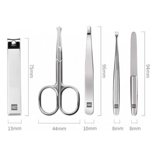 Маникюрный набор HuoHou Stainless Steel Nail Clippers Set 5 (HU0061)