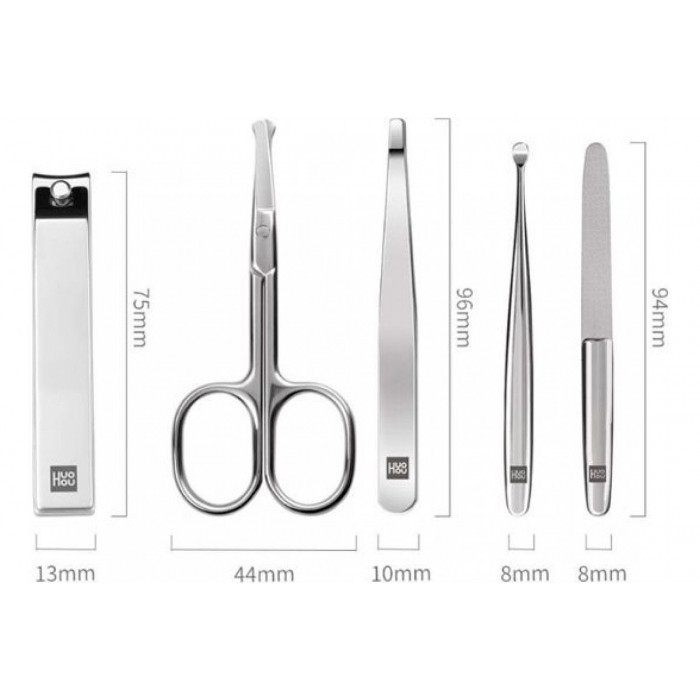 Маникюрный набор HuoHou Stainless Steel Nail Clippers Set 5 (HU0061)