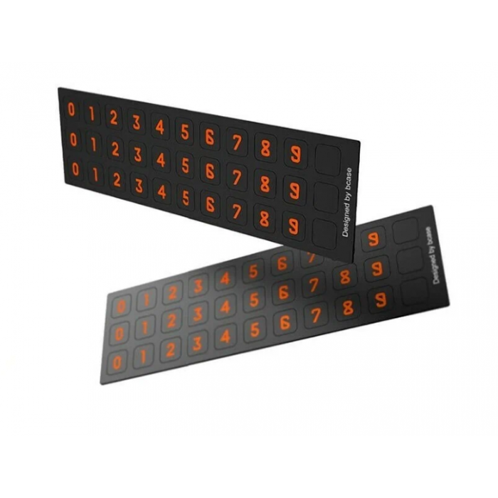 Парковочная визитка Tita Temporary Parking Card, черный