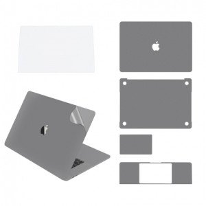 Защитная пленка MOCOLL 5в1 для MacBook Pro 14'', серый
