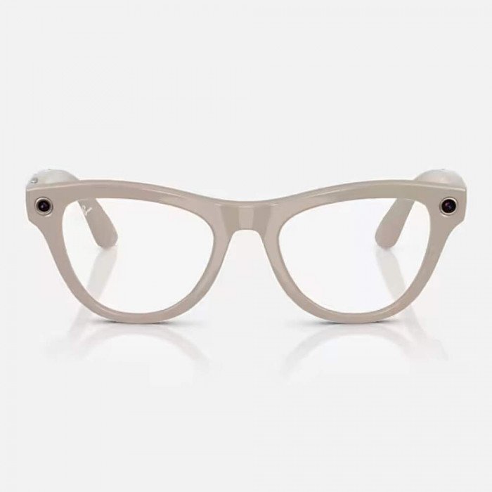 Умные очки Ray-Ban Meta Skyler (Gen 1) S52, Shiny Chalky Gray/Transitions Sapphire (RW4010)