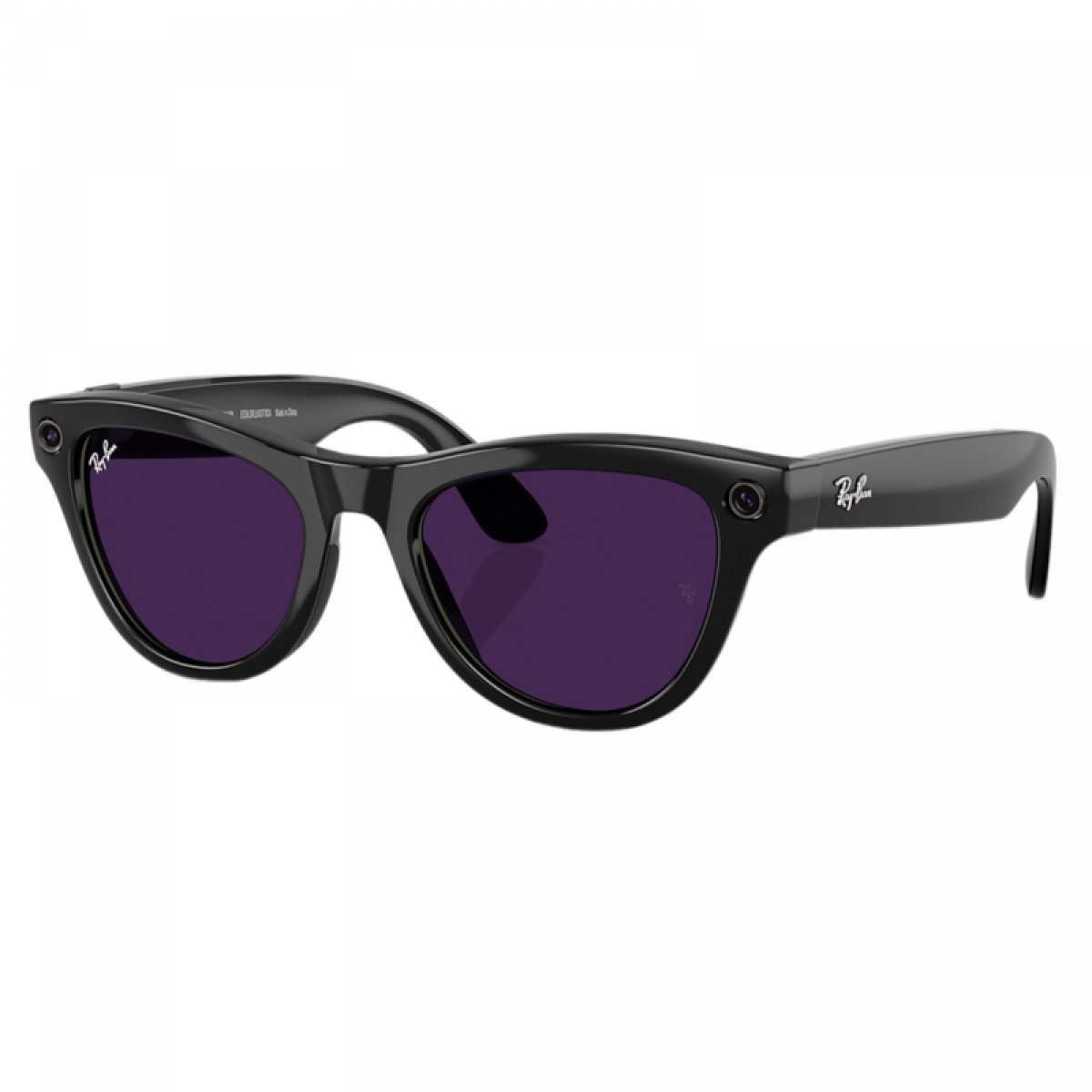 Умные очки Ray-Ban Meta Skyler RW4010 S52, Shiny Black/Amethyst