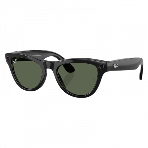 Умные очки Ray-Ban Meta Skyler RW4010 S52, Shiny Black/Green