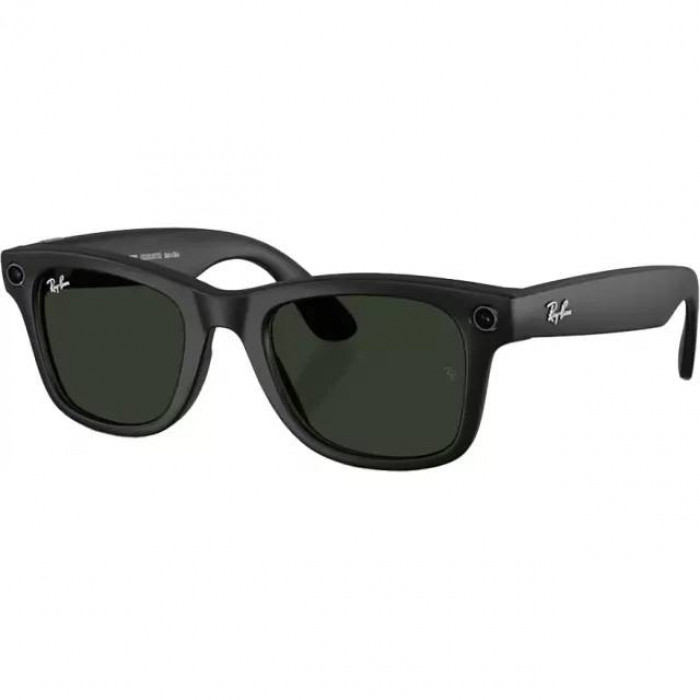 Умные очки Ray-Ban Meta Wayfarer (Gen 1) S50, Matte Black/Transitions Graphite Green (RW4006)