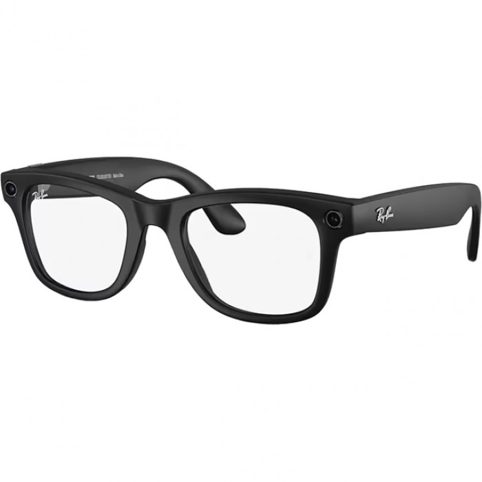 Умные очки Ray-Ban Meta Wayfarer (Gen 1) S50, Matte Black/Transitions Graphite Green (RW4006)