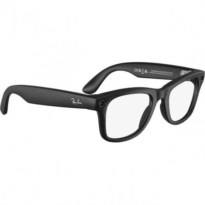 Умные очки Ray-Ban Meta Wayfarer (Gen 1) S50, Matte Black/Transitions Graphite Green (RW4006)