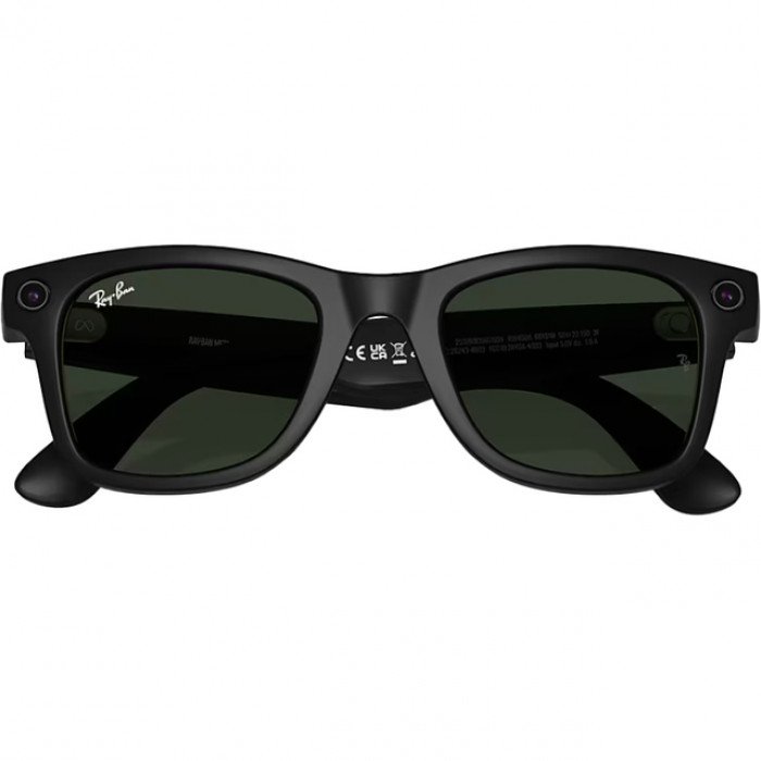 Умные очки Ray-Ban Meta Wayfarer (Gen 1) S50, Matte Black/Transitions Graphite Green (RW4006)