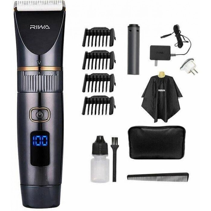 Машинка для стрижки Riwa Hair Clipper RE-6501, черный