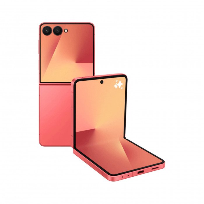 Смартфон Samsung Galaxy Z Flip 7 12/512GB, Coralred