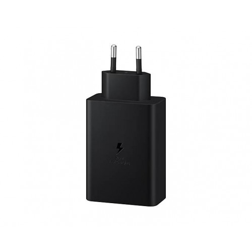 СЗУ Samsung Power Adapter 65W 2C+U, Black