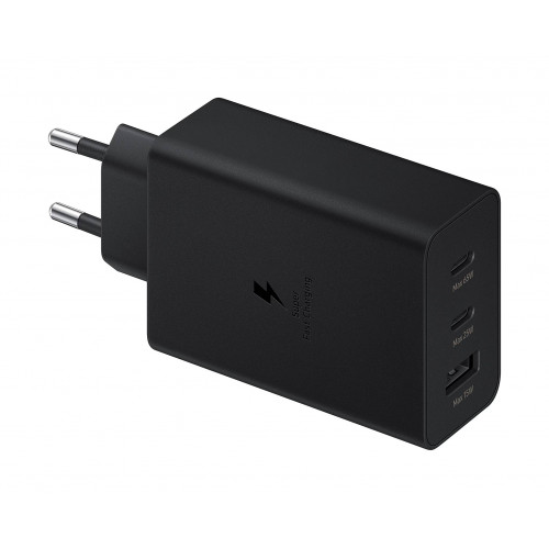 СЗУ Samsung Power Adapter 65W 2C+U, Black