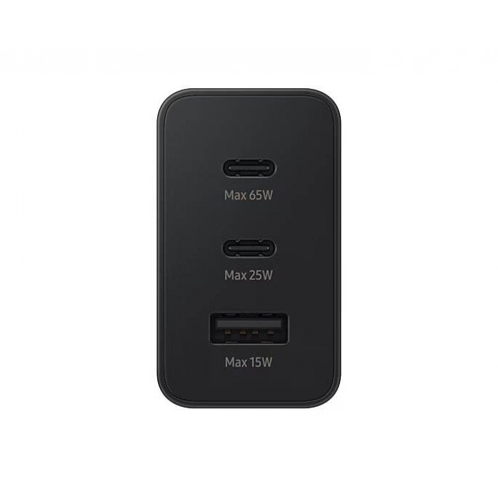 СЗУ Samsung Power Adapter 65W 2C+U, Black