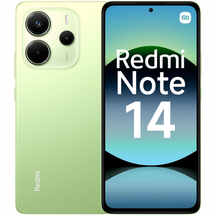 Смартфон Xiaomi Redmi Note 14 6/128GB, Lime Green