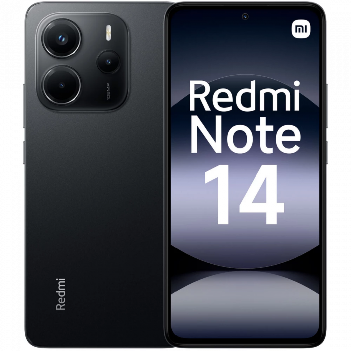 Смартфон Xiaomi Redmi Note 14 6/128GB, Midnight Black