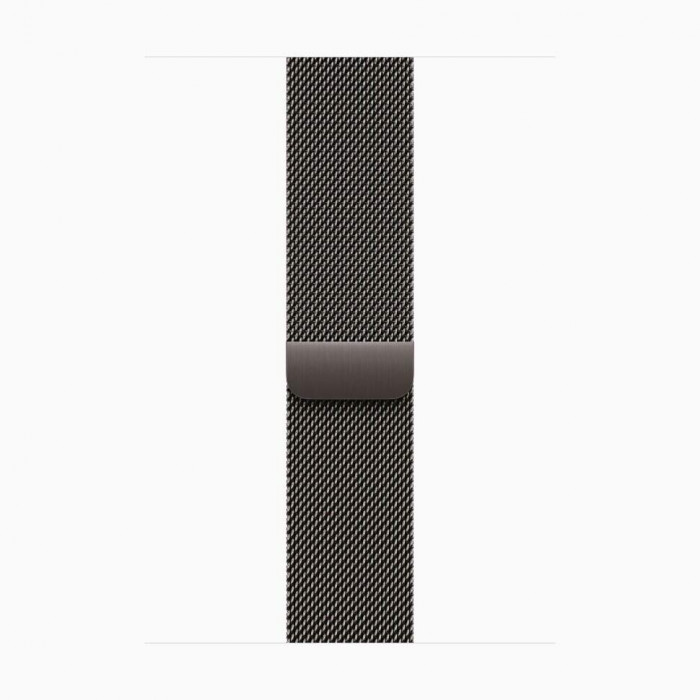 Apple Watch 10 42mm, Titanium Slate, Ремешок Slate Milanese Loop