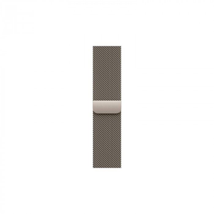 Apple Watch 10 42mm, Titanium Natural, Ремешок Natural Milanese Loop