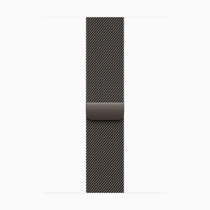 Apple Watch 10 46mm, Titanium Slate, Ремешок Slate Milanese Loop, размер M/L