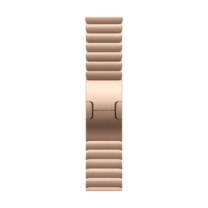 Apple Watch 10 46mm, Titanium Gold, Ремешок Gold Stainless Steel Link Bracelet