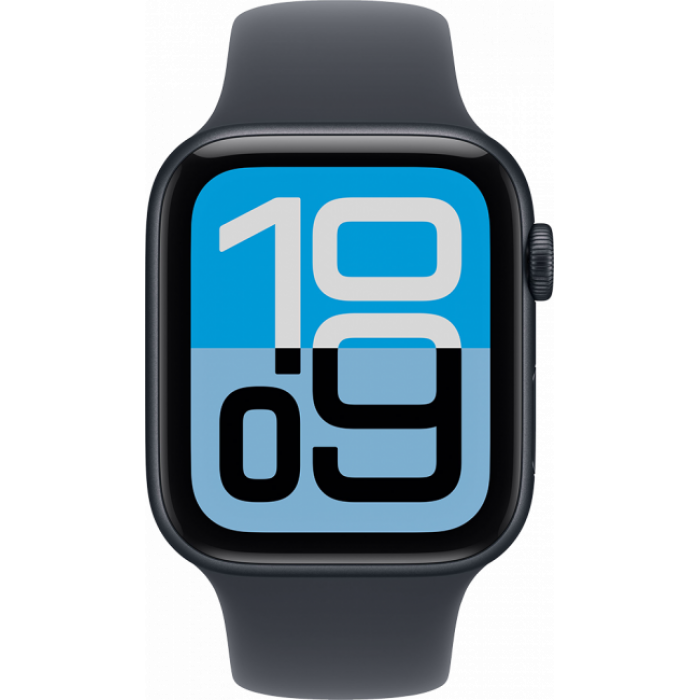 Apple Watch SE 3 (2025) 40mm, Midnight Aluminum, Midnight Sport Band, M/L