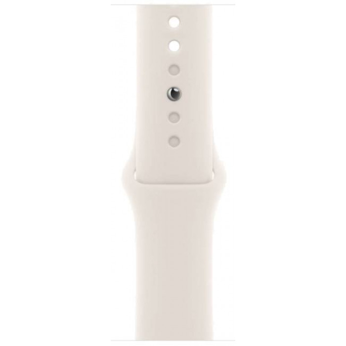 Apple Watch SE 3 (2025) 40mm, Starlight Aluminum, Starlight Sport Band, S/M