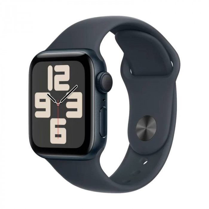 Apple Watch SE 40mm, Midnight, Ремешок Midnight Sport Band, размер M/L