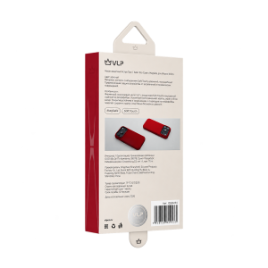 Чехол VLP Aster Pro Case для iPhone 18 Pro Max, красный