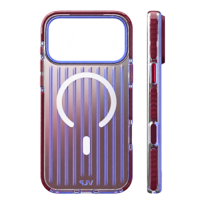 Чехол VLP Pulse Case для iPhone 18 Pro Max, темно-вишневый