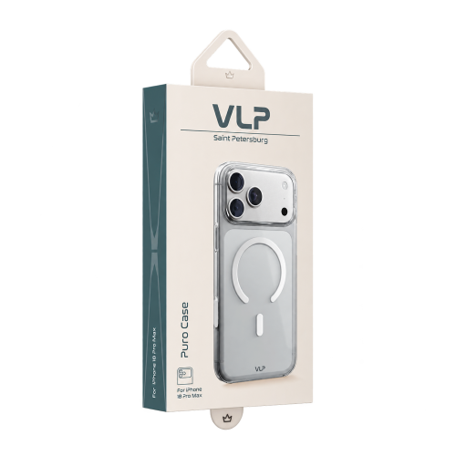 Чехол VLP Puro Case для iPhone 18 Pro Max, прозрачный