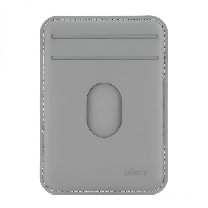 Чехол-бумажник uBear Split Geo, серый