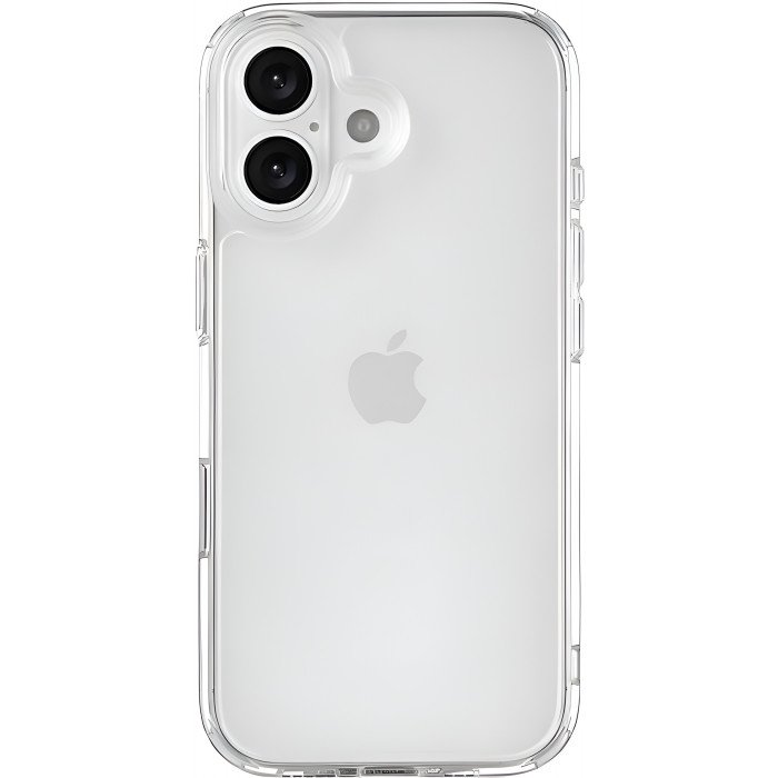Чехол силиконовый uBear Real для iPhone 17, прозрачный